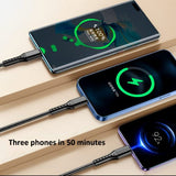 3 In 1 Usb Fast Charging Cable