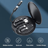 ( 5 In 1 ) Data Cable Set All Solutions In One | Data Cable Set 60w Fast Charging – Random Color