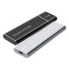 M.2 SSD Case M2 SATA NGFF to USB Type C Adapter Aluminum 6Gbps B-Key Hard Drive External Case Portable for 2230 2242 2260 2280