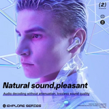 Air39 Wireless Earbuds | Bluetooth 5.3 | Clear Sound | Heavy Bass | Noise Reduction |  Led Display – Random Color