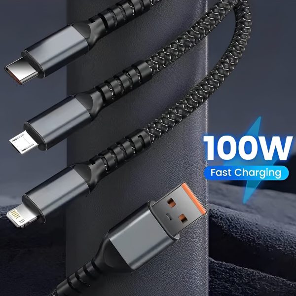 Gamen 3 In 1 Fast Charging Cable