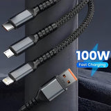 Gamen 3 In 1 Fast Charging Cable