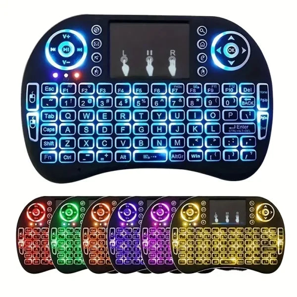Mini Wireless Keyboard With Touchpad