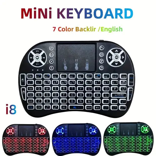 Mini Wireless Keyboard With Touchpad