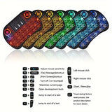 Mini Wireless Keyboard With Touchpad
