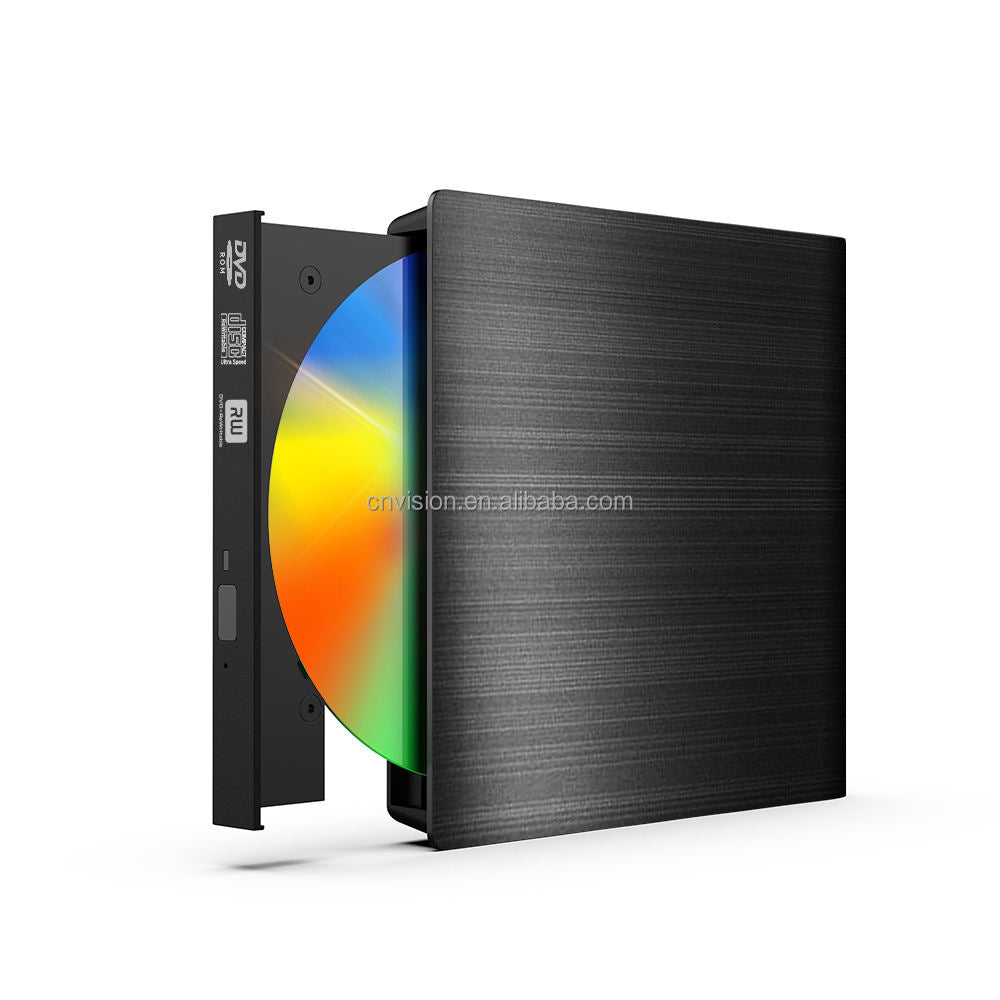 External CD DVD Drive USB 3.0 Portable Optical Burner Player Writer DVD ROM RW for Desktop for Laptop Optical Drive