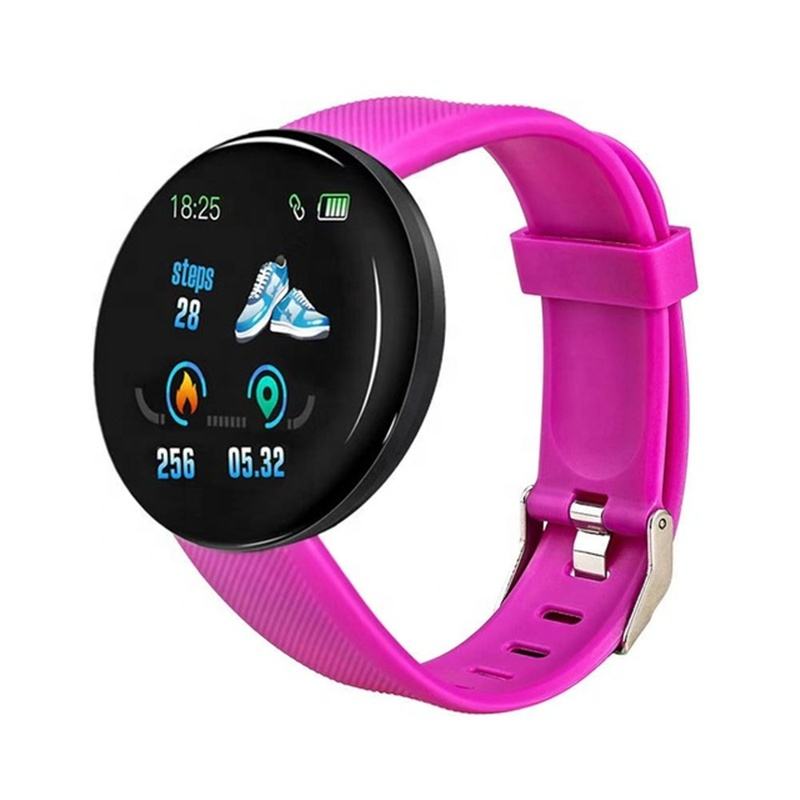 New D18 Smart Phone Watches Round Belt N76 Hw21 t 500 Ht99 M26 X8 D7 Pro Kw88 M16 Plus Shenzhen Smart Watch for Sport