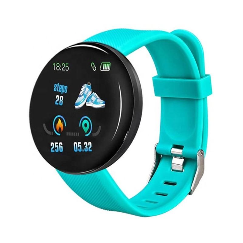 New D18 Smart Phone Watches Round Belt N76 Hw21 t 500 Ht99 M26 X8 D7 Pro Kw88 M16 Plus Shenzhen Smart Watch for Sport
