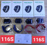 Smart Watch Wrist Band Bracelet Blood Pressure Sport Wristband Fitness Smart Watch