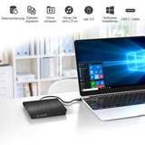 External CD DVD Drive USB 3.0 Portable Optical Burner Player Writer DVD ROM RW for Desktop for Laptop Optical Drive