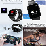 Relogio Smartwatch V22 Touch Button Activate Voice Assistant RTC Time Set Earphone Watch