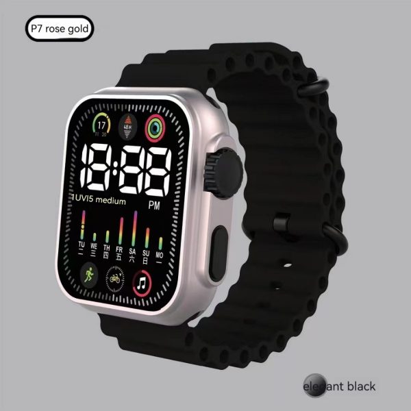 Led Electronic Watch | P7 Rose Gold Marine Band Fashion