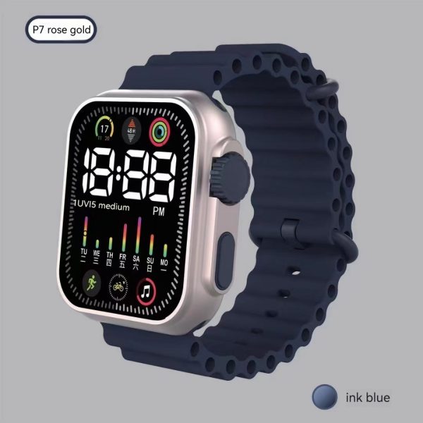 Led Electronic Watch | P7 Rose Gold Marine Band Fashion