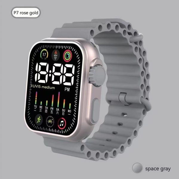 Led Electronic Watch | P7 Rose Gold Marine Band Fashion