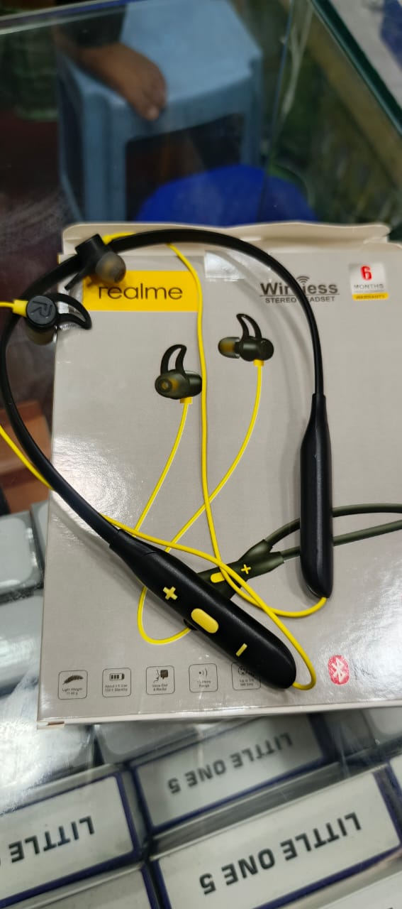 Realme Wireless Stereo Neckband Headset – Bluetooth 5.0