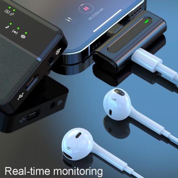 Wireless Microphone For Interview And Vlog | Type-c Single Professional