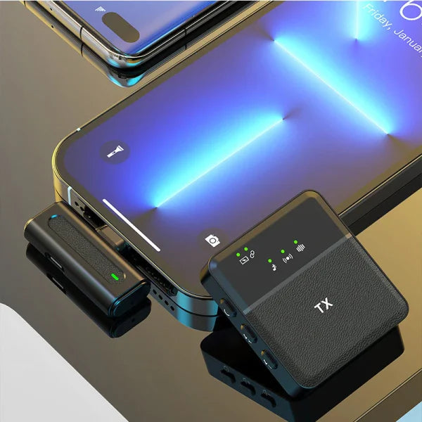 Wireless Microphone For Interview And Vlog | Type-c Single Professional
